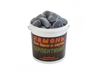 Камни cерпентинит шлифованный, 20 кг