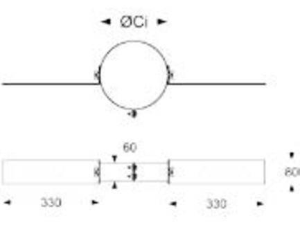 Хомут для перекрытий ICS 25