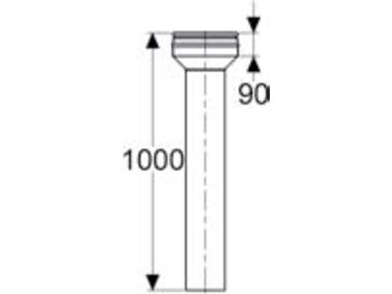 Переходник Топка - PM25 1000 мм PERMETER 25