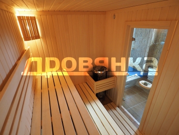 Отделка парной внутри фото